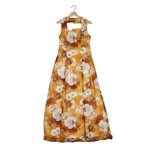 Fashion by Darina Hawaii (Vintage) Floral Maxi Dress Sz. 12